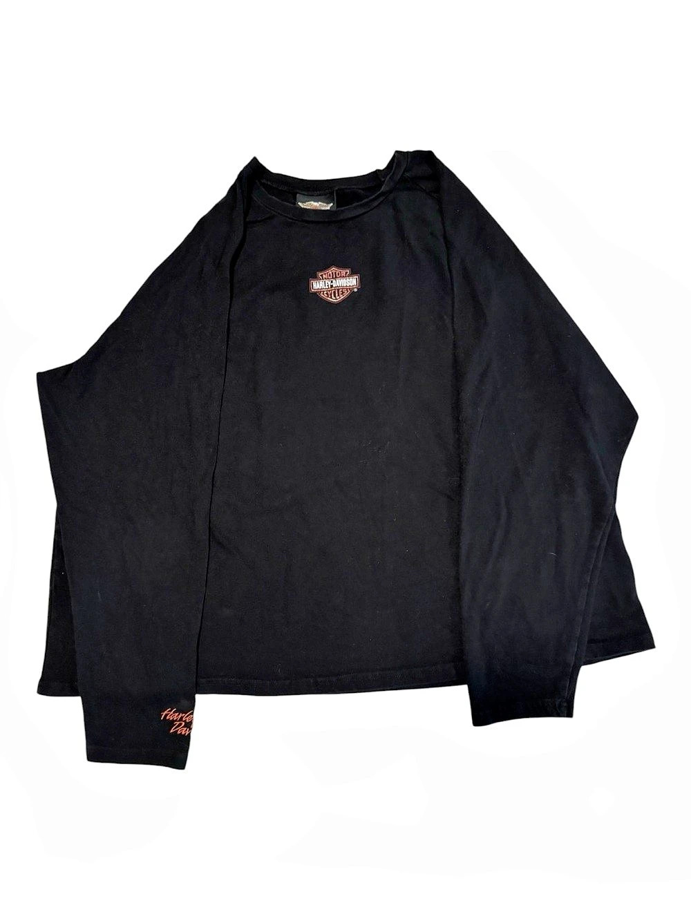 Harley-Davidson Long sleeve shirt Graphic Tee Size 3X Black